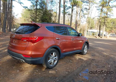 2013 Hyundai Santa Fe Sport 2.0T from USA, damaged, VIN 5XYZU3LA6DG049513